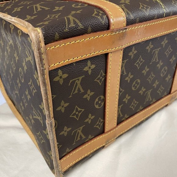 LOUIS VUITTON Monogram Vintage 16" Overnight Travel Carryall Doctor Case Bag - Picture 11 of 16